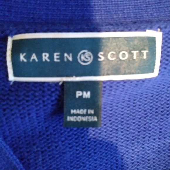 KAREN SCOTT V-neck Sweater - Picture 6 of 11